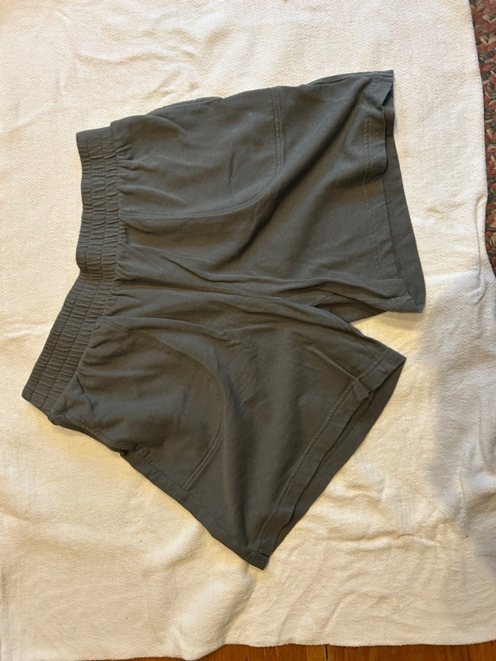 Terra & Sky Olive Green Athletic Shorts